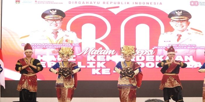 Dalam Rangka HUT RI ke 80 Tahun : Pemko Bukittinggi Adakan Malam Resepsi