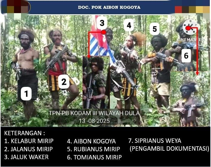 Satgas Damai Cartenz Berhasil Amankan Siprianus Weya, KKB yang Tembak 2 Brimob di Nabire