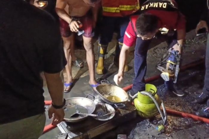 Kebakaran Hanguskan 4 Bedeng di Jambi Selatan, Satu Warga Alami Luka Bakar