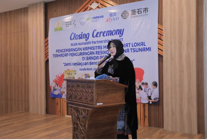 Wali Kota Illiza Apresiasi JICA: 3 Tahun Program Cegah Tsunami di Banda Aceh