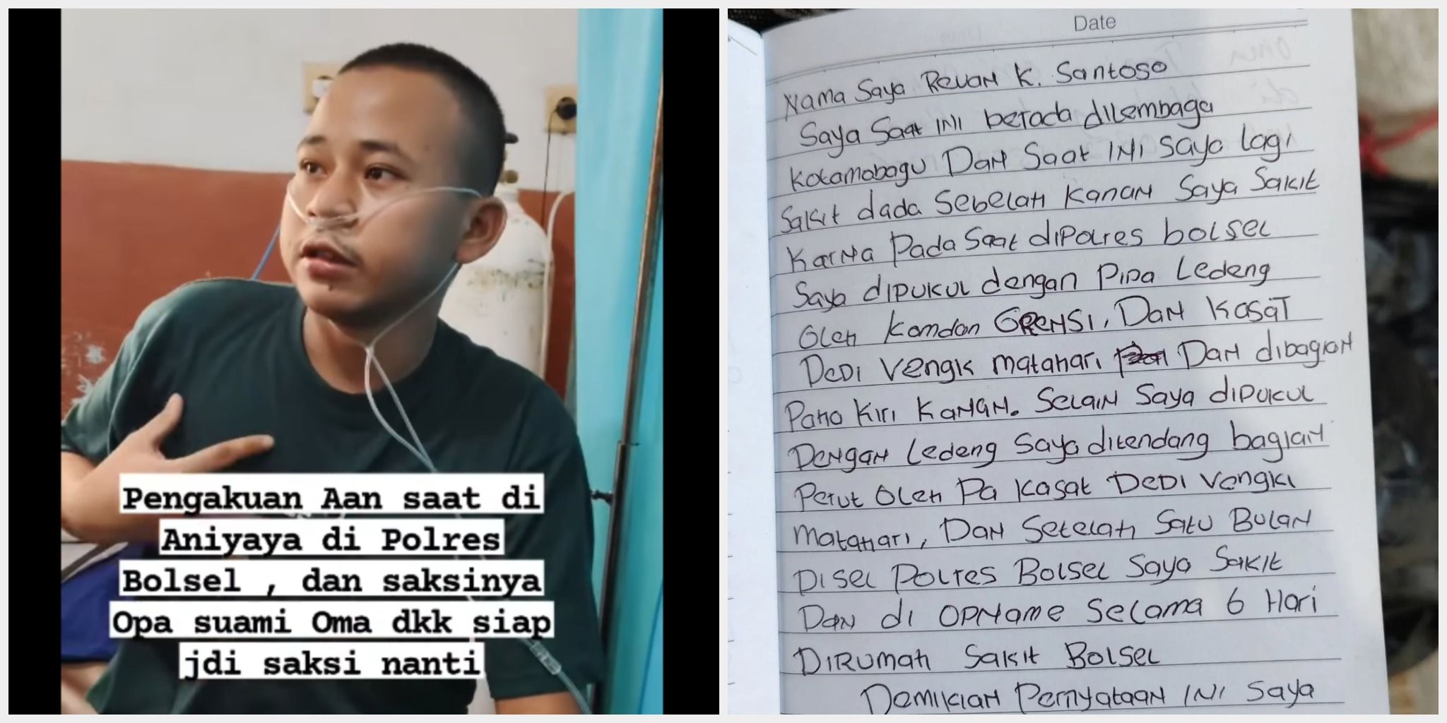 Pemuda umur 20 tahun tewas diduga akibat penganiayaan polisi di Bolsel