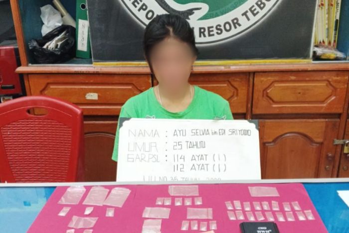 IRT Tiga Anak di Tebo Ditangkap karena Jual Sabu, Terancam 20 Tahun Penjara