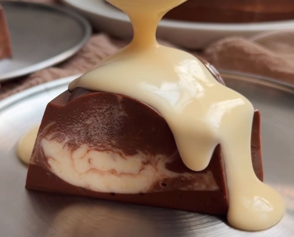 Resep Marble Chocolate Pudding, Perpaduan Manis dan Lembut yang Menggoda Selera