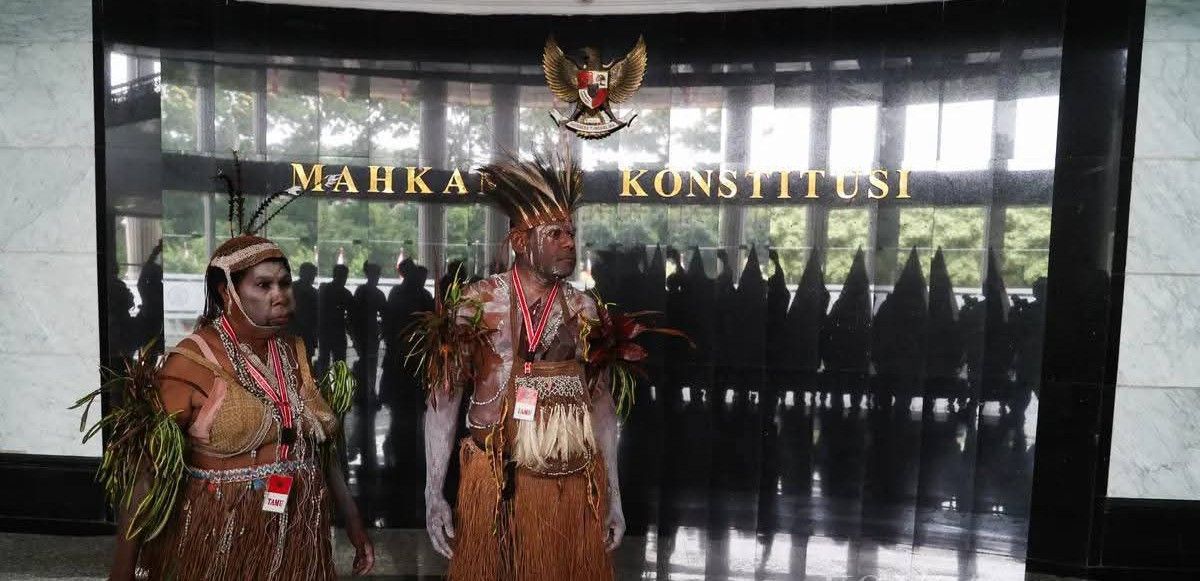 Korban Proyek Strategis Nasional, Perwakilan Masyarakat Adat Marind Anim Datangi Mahkamah Konstitusi
