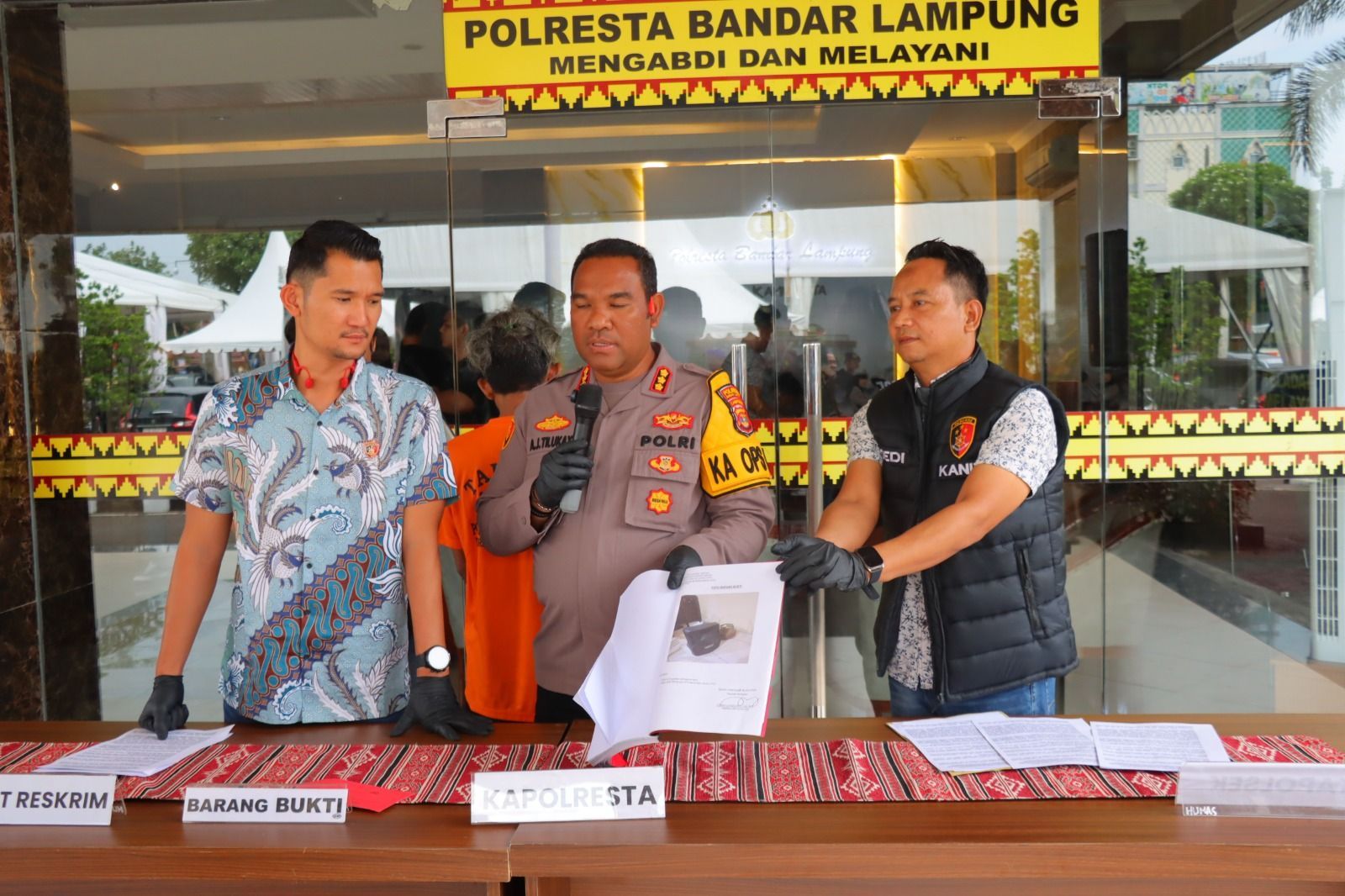 Pelaku Pencurian dengan Kekerasan di Warung Sembako Bandar Lampung Ditangkap Polisi