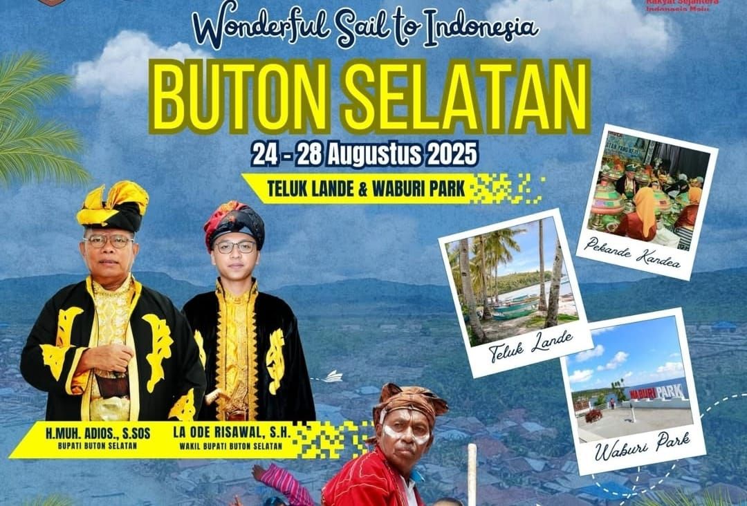 Buton Selatan Bersiap Sambut Dunia: Sail to Indonesia 2025 Jadi Pesta Rakyat dan Magnet Wisata
