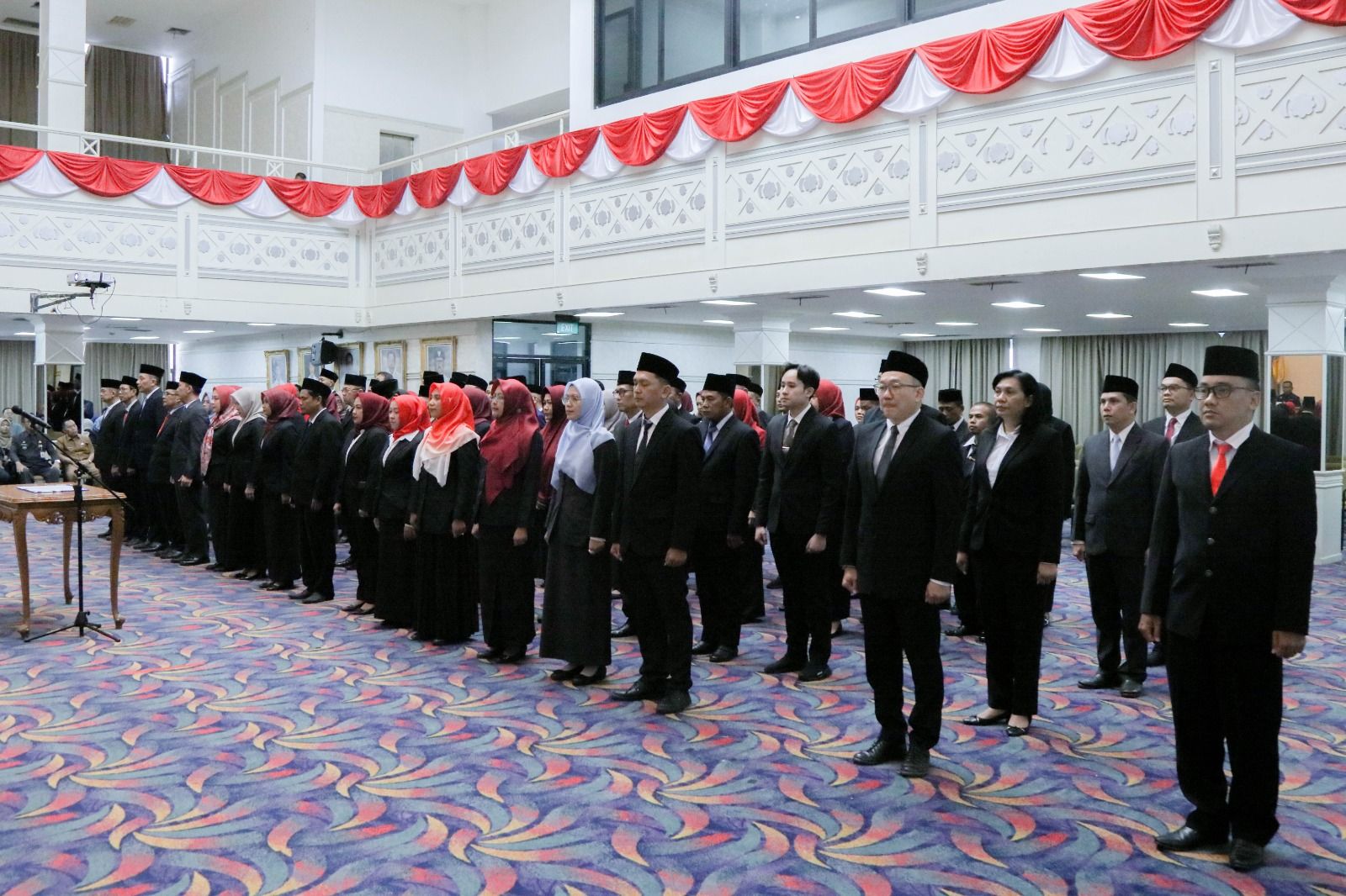 62 Pejabat Administrator dan 34 Pejabat Fungsional Pemprov Lampung Dilantik