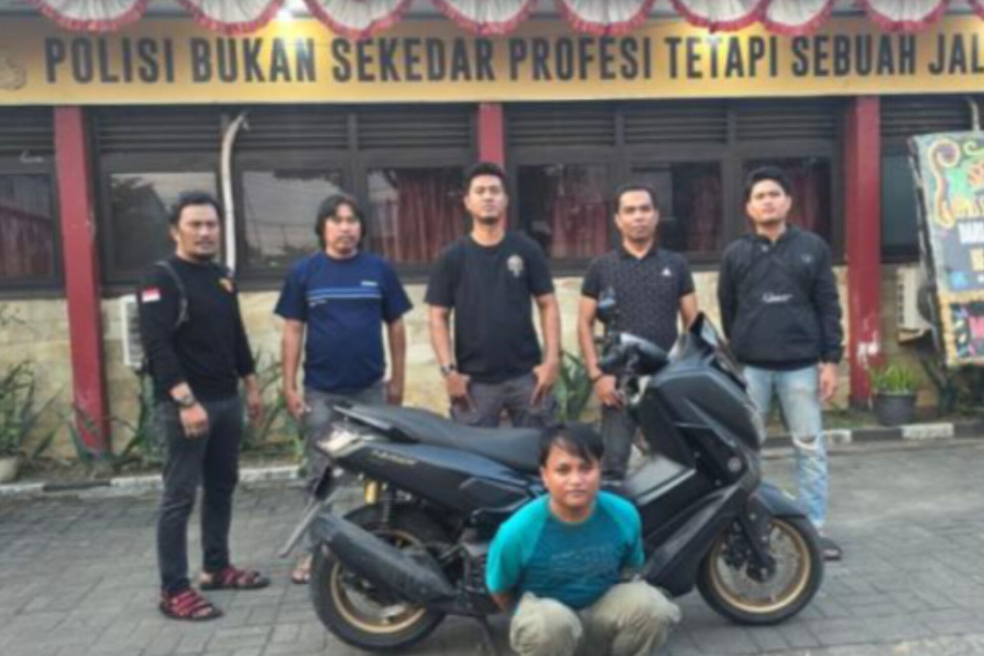 Karyawan di Makassar Ditangkap usai Curi Motor Sekuriti Perusahaan Roti Tempatnya Kerja