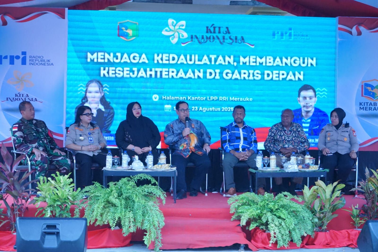 Pemprov PPS Dorong Peningkatan Ekonomi dan Kesejahteraan Masyarakat Perbatasan