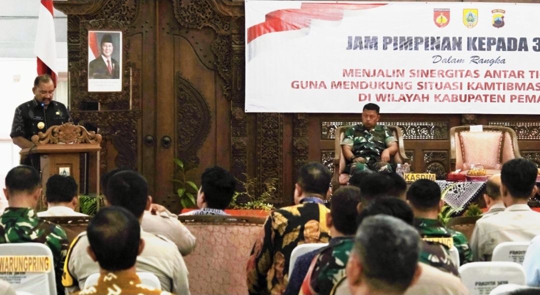 Sinergitas Tiga Pilar Jadi Kunci Wujudkan Pelayanan dan Kamtibmas di Pemalang