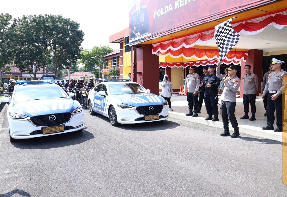 Jelang Pilkada Ulang Pangkalpinang dan Kabupaten Bangka, Polda Babel Gelar Patroli Skala Besar