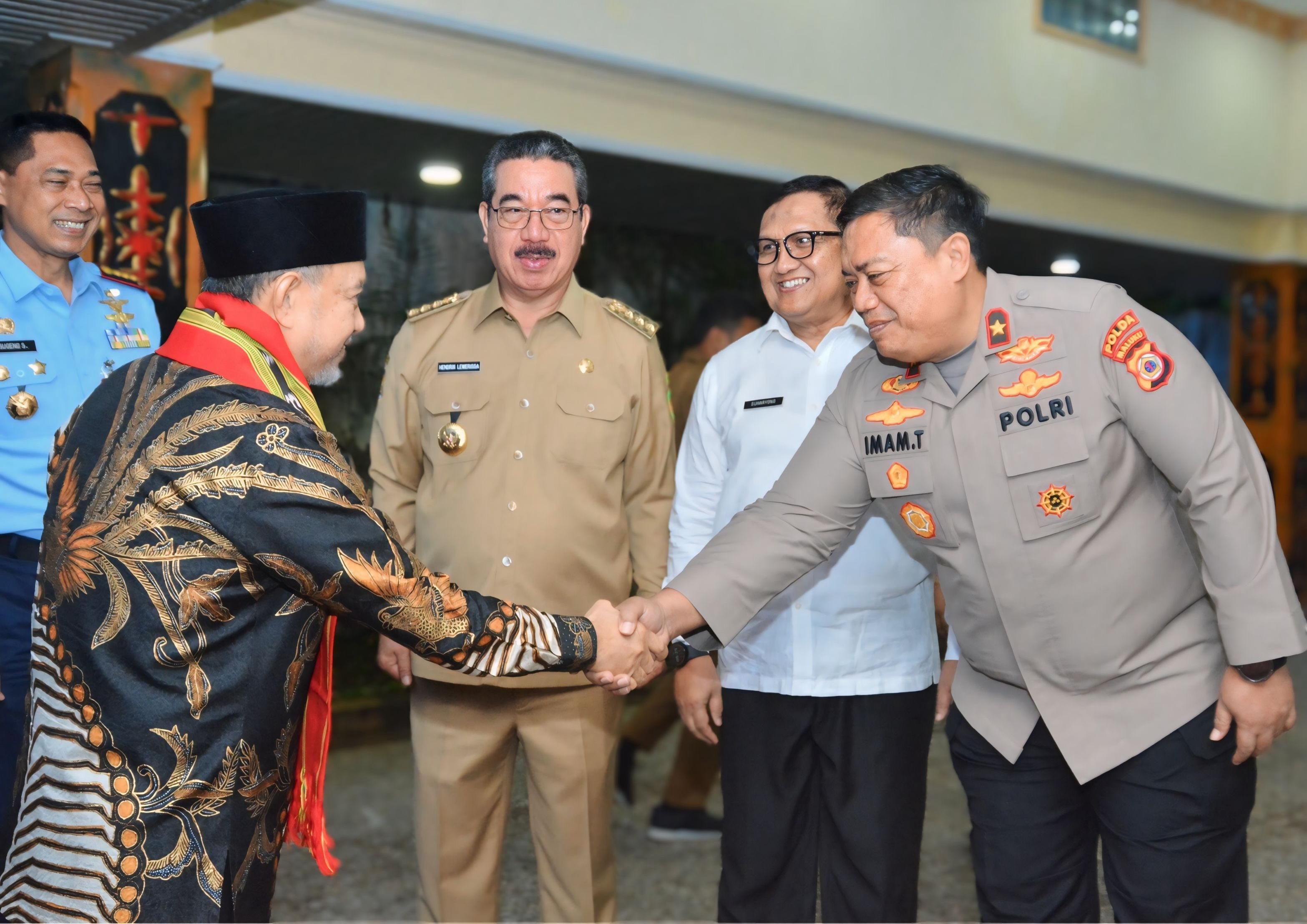 Wakapolda Maluku Apresiasi Kunjungan Wakil Ketua DPD RI