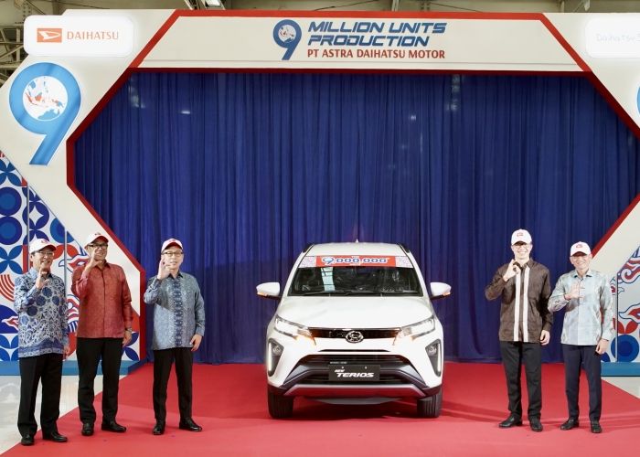 Daihatsu Cetak Produksi ke-9 Juta Unit di Indonesia, Hanya 2 Tahun Tambah 1 Juta