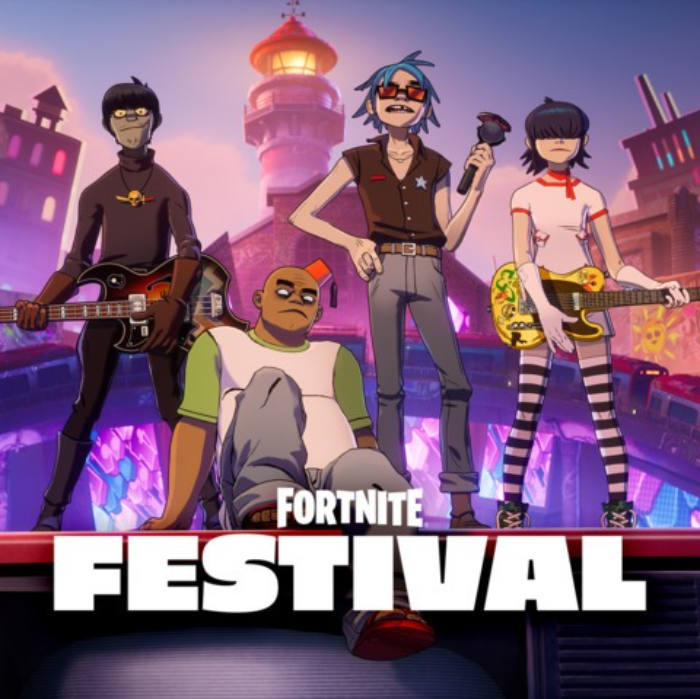 Gorillaz Resmi Jadi Headliner di Fortnite Festival Season 10
