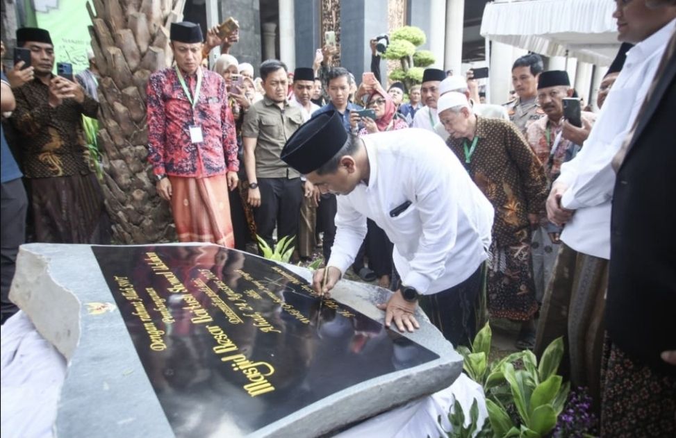 Resmikan Masjid di Jepara, Wagub Taj Yasin Dorong Optimalisasi Fungsi Masjid