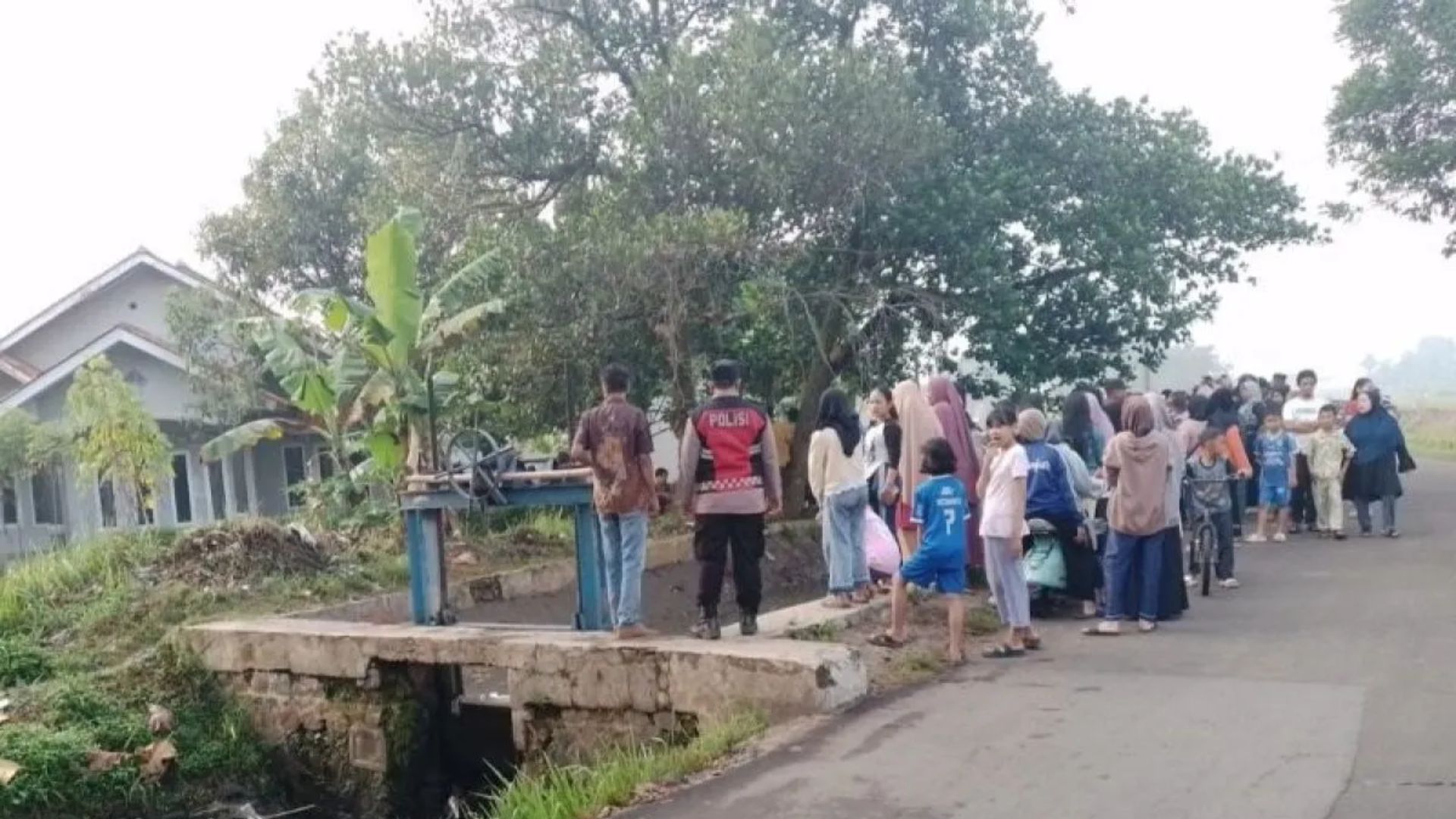 Polisi Selidiki Penemuan Jasad Bayi di Aliran Sungai Ciranjang