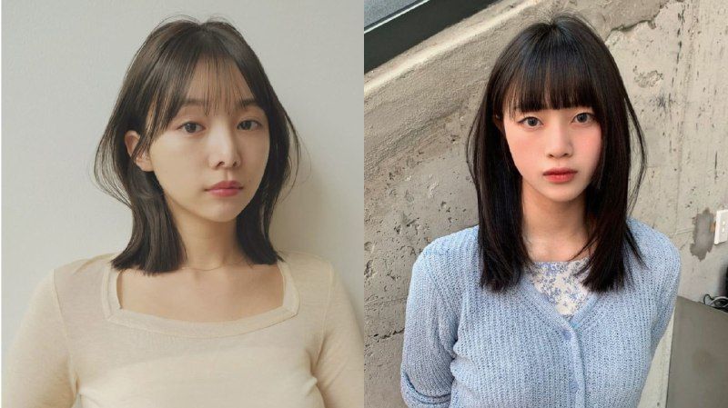 5 Model Rambut Wanita Korea Sebahu yang Cocok untuk Wajah Bulat