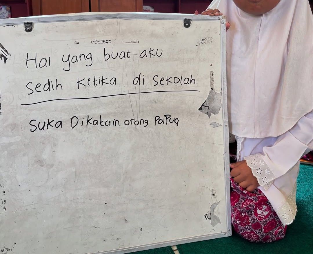 Anak-Anak Tulis Curhatan Hal yang Bikin Sedih di Sekolah, Bikin Haru!