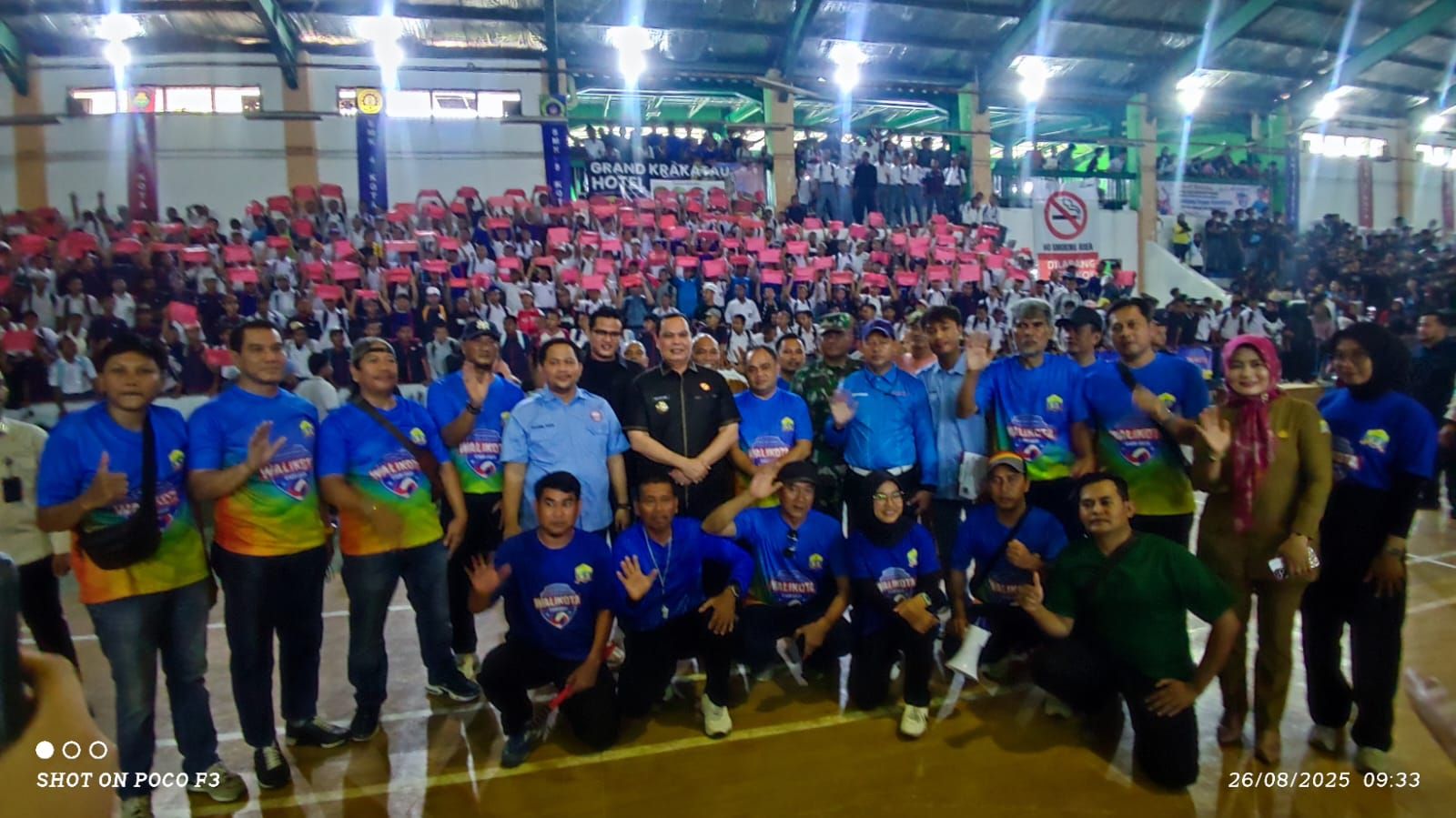 Walikota Disambut Ribuan Suporter di Pembukaan Walikota Cup: Turnamen Voli Antar SMA Siap Jadi Agenda Tahunan