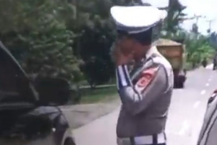 Sasar Pajak Kendaraan Mati, Samsat dan Satlantas Gelar Razia di Gerbang Masuk Kuala Tungkal
