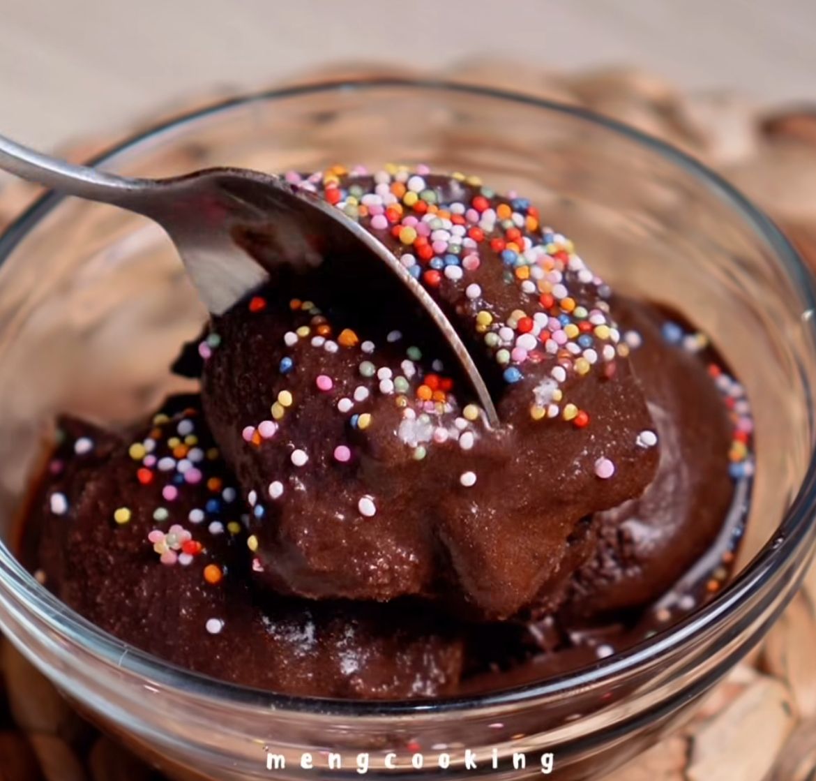 Cobain Resep Dark Chocolate Sorbet, Dessert Segar dengan Sensasi Cokelat Premium