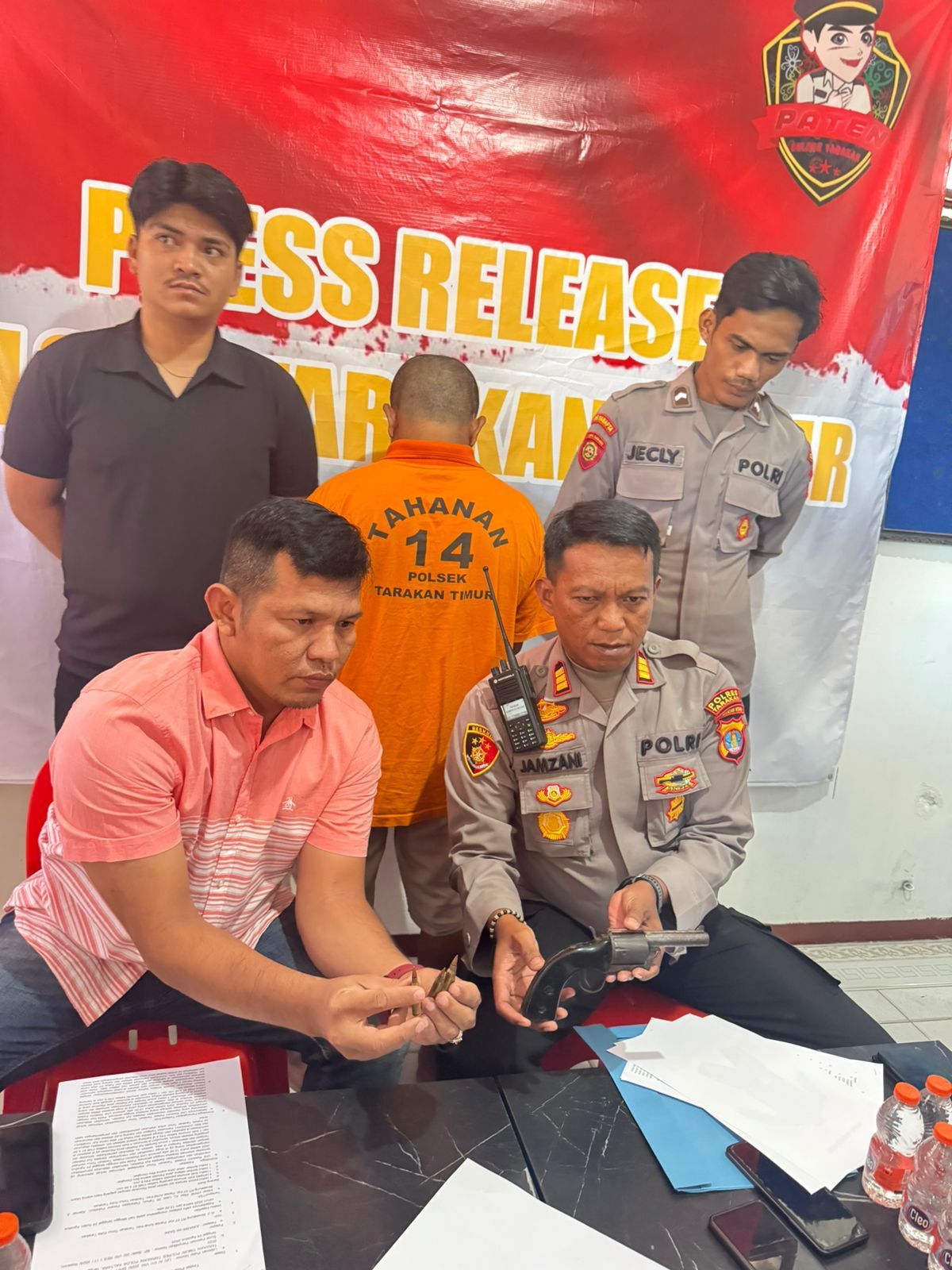 Memiliki Senpi Rakitan, Warga Binalatung Tarakan Ditangkap Polisi