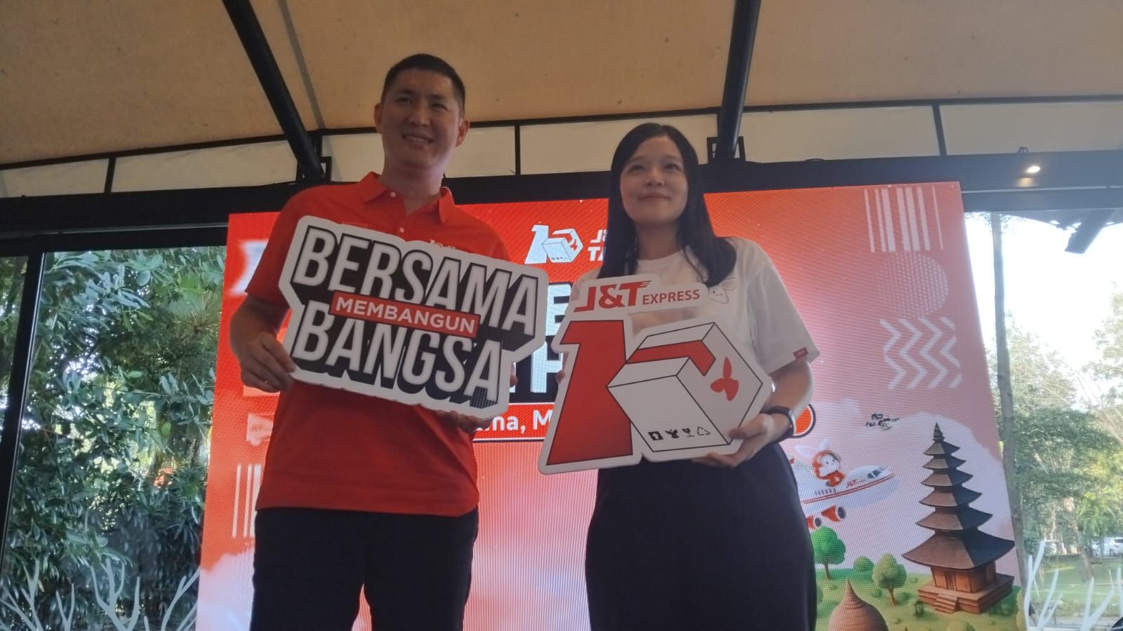 Rayakan 10 Tahun di Indonesia, J&T Express Gelar Perayaan Seru Bareng Jurnalis
