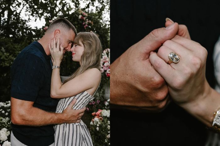Detail Cincin Tunangan Taylor Swift, Kembali ke Tren Klasik dengan Berlian Antik