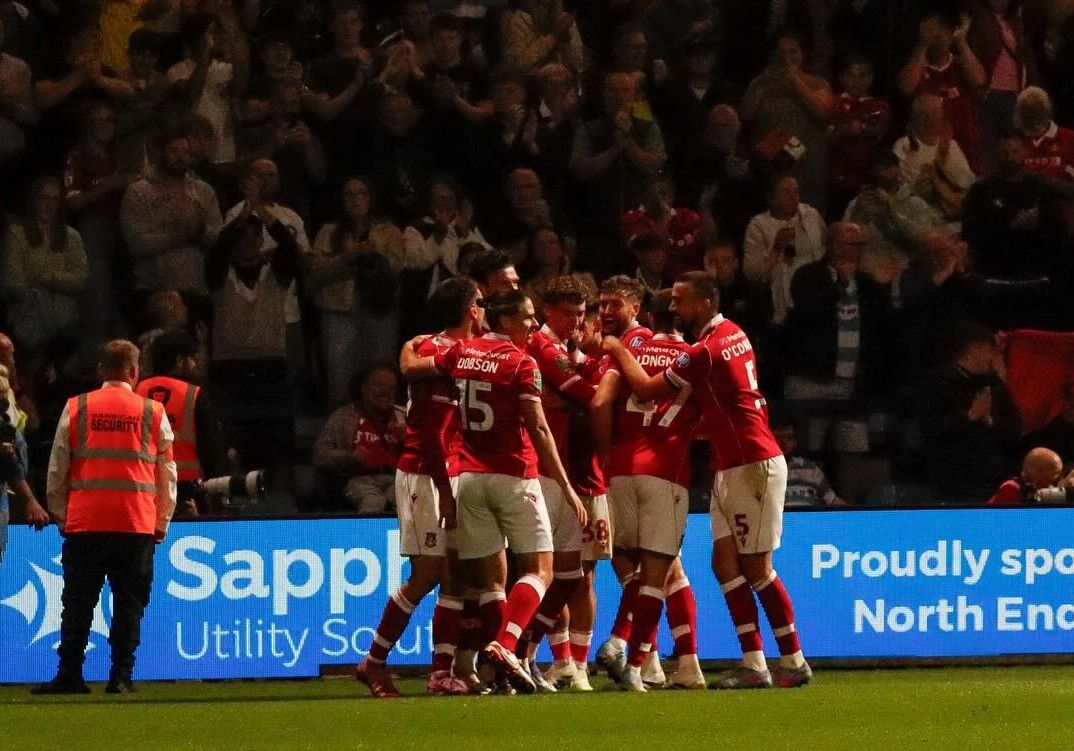 Wrexham AFC Cetak Sejarah Lolos ke Round 3 Carabao Cup untuk Pertama Kali usai Kalahkan Preston North End