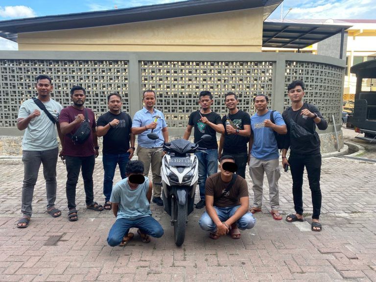 Satreskrim Banda Aceh Bongkar Sindikat Curanmor, 3 Orang Diamankan