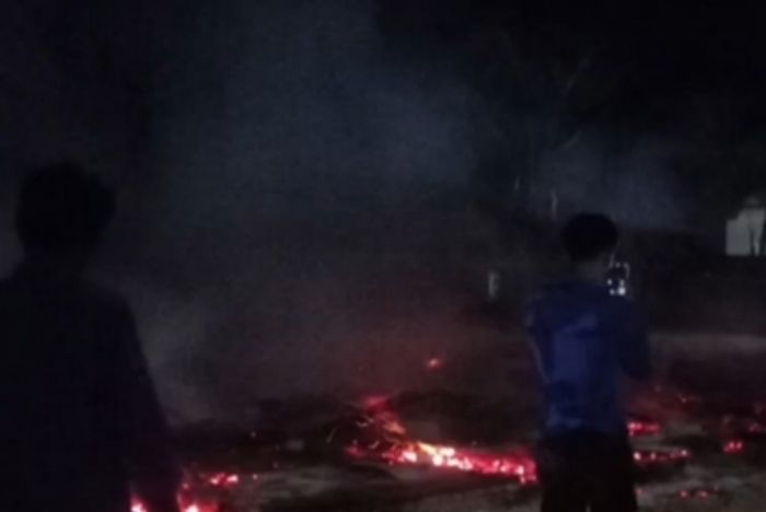 Diduga Akibat Obat Nyamuk, Satu Rumah di Tebing Tinggi Ludes Terbakar
