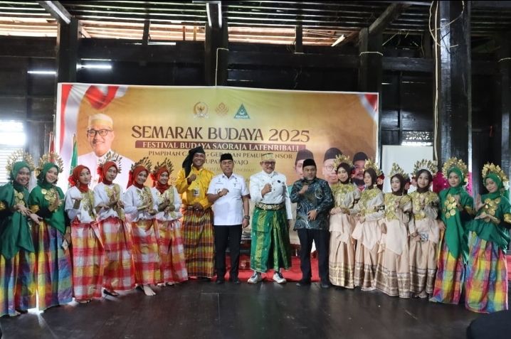 GP Ansor Wajo Gelar Festival Budaya Saoraja Latenribali 2025, Lestarikan Tradisi Lokal Lewat Inovasi Modern