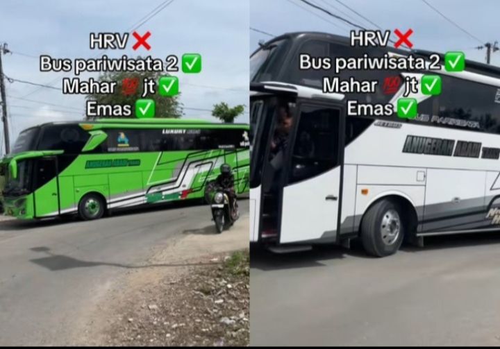 Viral Pernikahan Mewah di Pati, Seserahan Dua Bus Pariwisata dan Mahar Rp 100 Juta