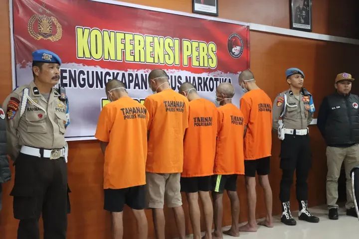 Polres Maros Tangkap 4 Tersangka Narkoba, Bongkar Jaringan Lintas Kabupaten dan Provinsi