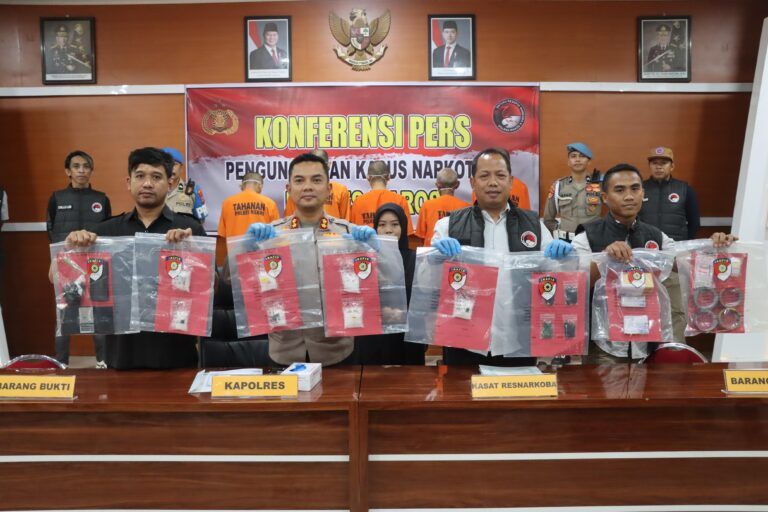 Polres Maros Tangkap 4 Tersangka Narkoba, Bongkar Jaringan Lintas Kabupaten dan Provinsi