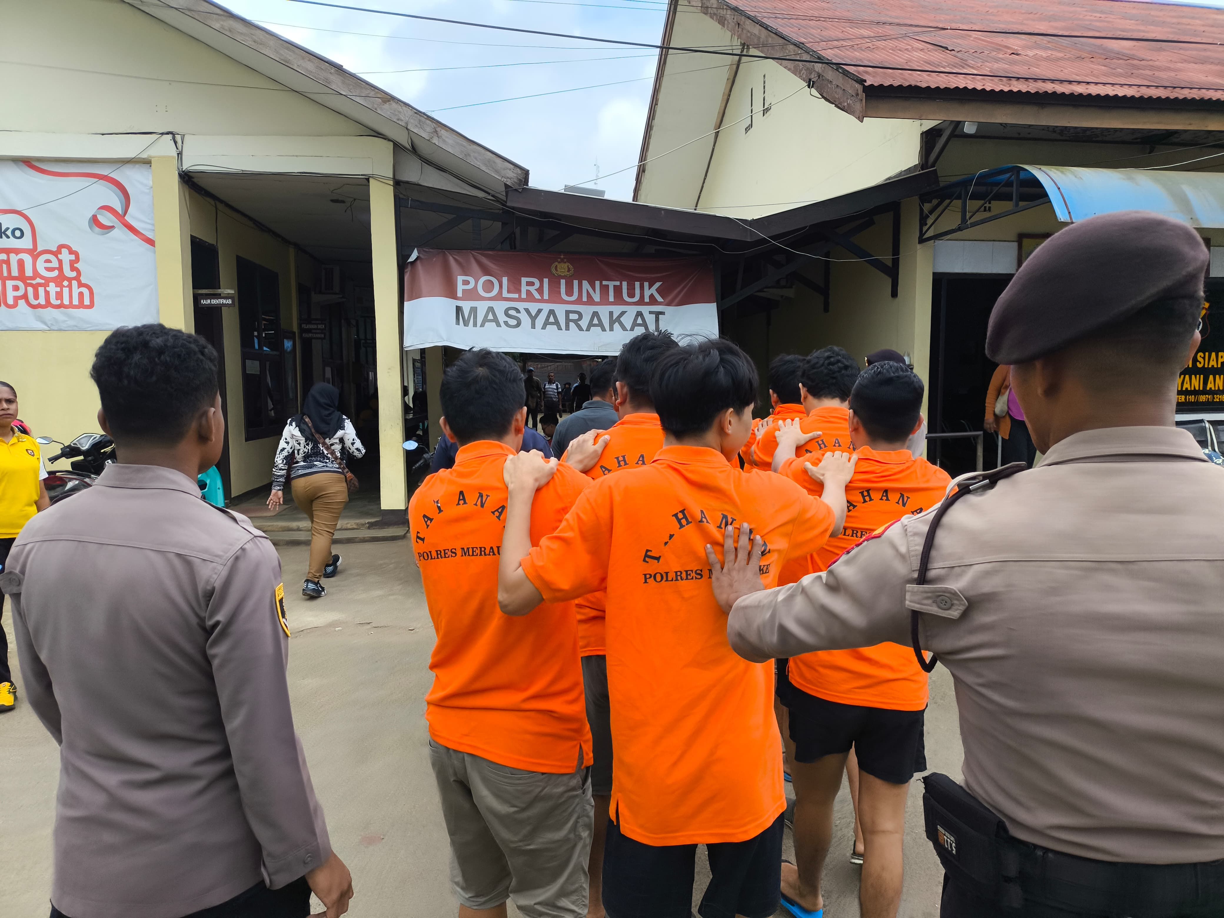 9 Tersangka Pengeroyokan diatas Kapal Tatamailau diamankan
