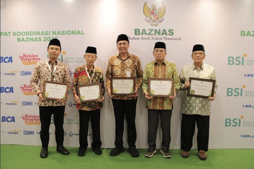 Baznas Aword 2025, 5 Penghargaan di raih Baznas Jateng