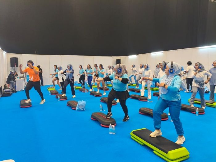 IONATION 2025: Workout Diiringi DJ, Pikiran Fresh Hati pun Senang