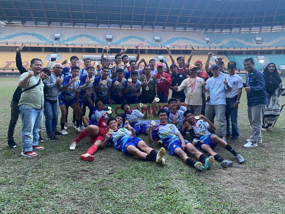 Final Piala Gubernur Riau U-18: Kampar Darul FA Menang Dramatis, Laskar Belia Siak Gagal Juara