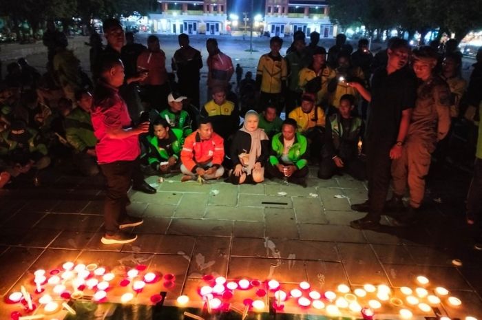 Usai Kirim Doa untuk Affan, Ojol di Gorontalo Sepakat Tak Ikut Demo Hari Ini