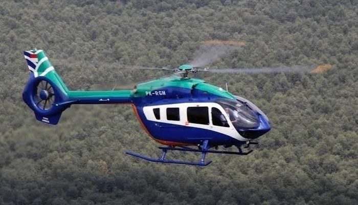 Helikopter Estindo Air Berisi 8 Orang Jatuh di Hutan Kalimantan, Pencarian Terkendala Cuaca