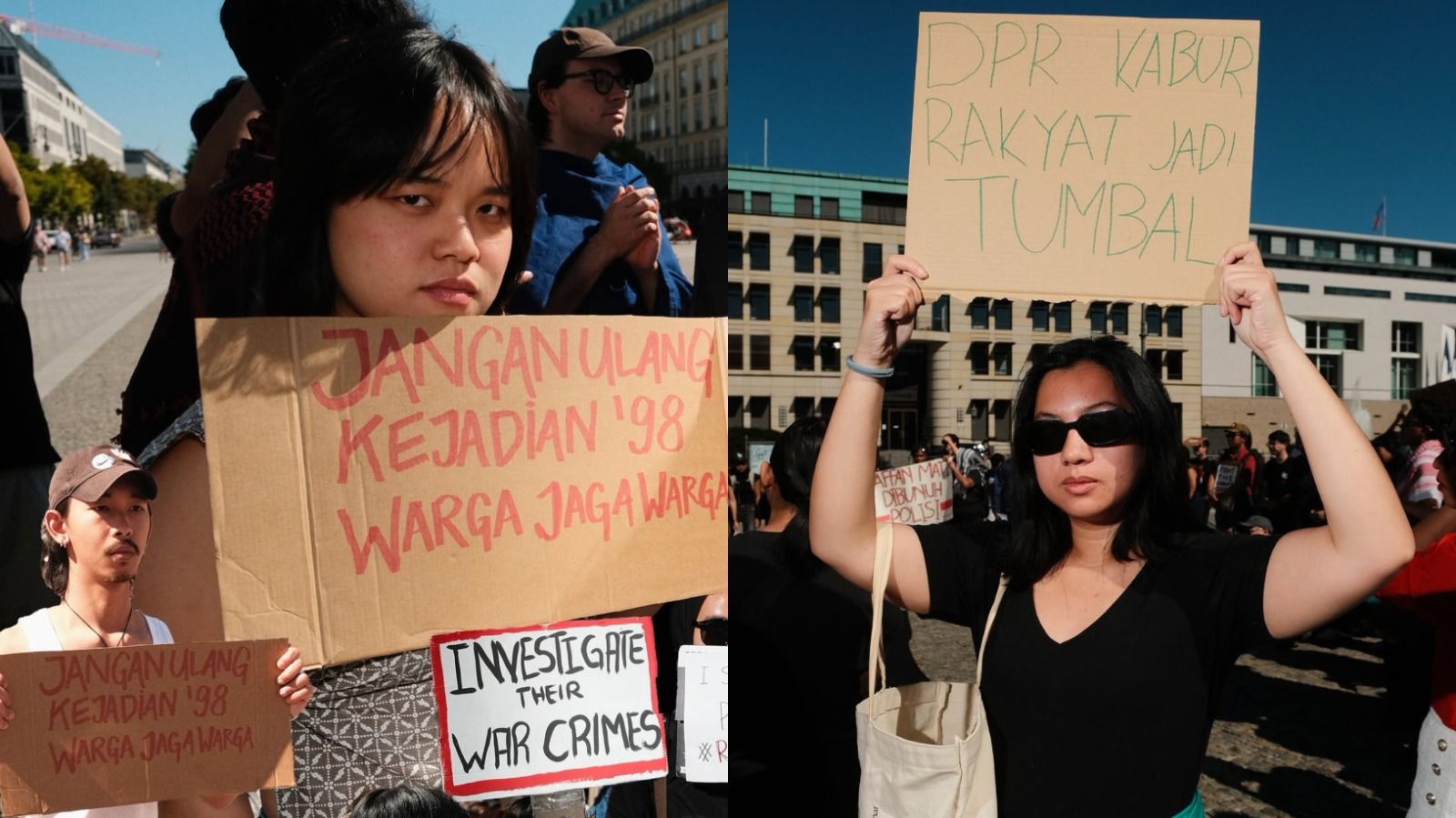 Berlin Bergerak: Protes Diaspora di Jerman atas Represivitas Aparat dalam Penanganan Demonstrasi