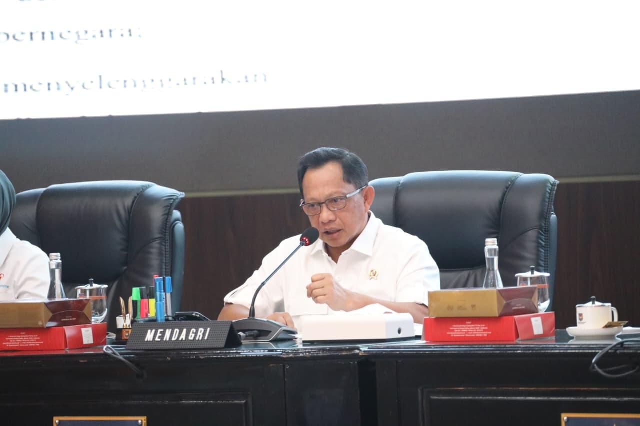 Mendagri Apresiasi Pemprov Lampung Aksi Unjuk Rasa Berlangsung Kondusif