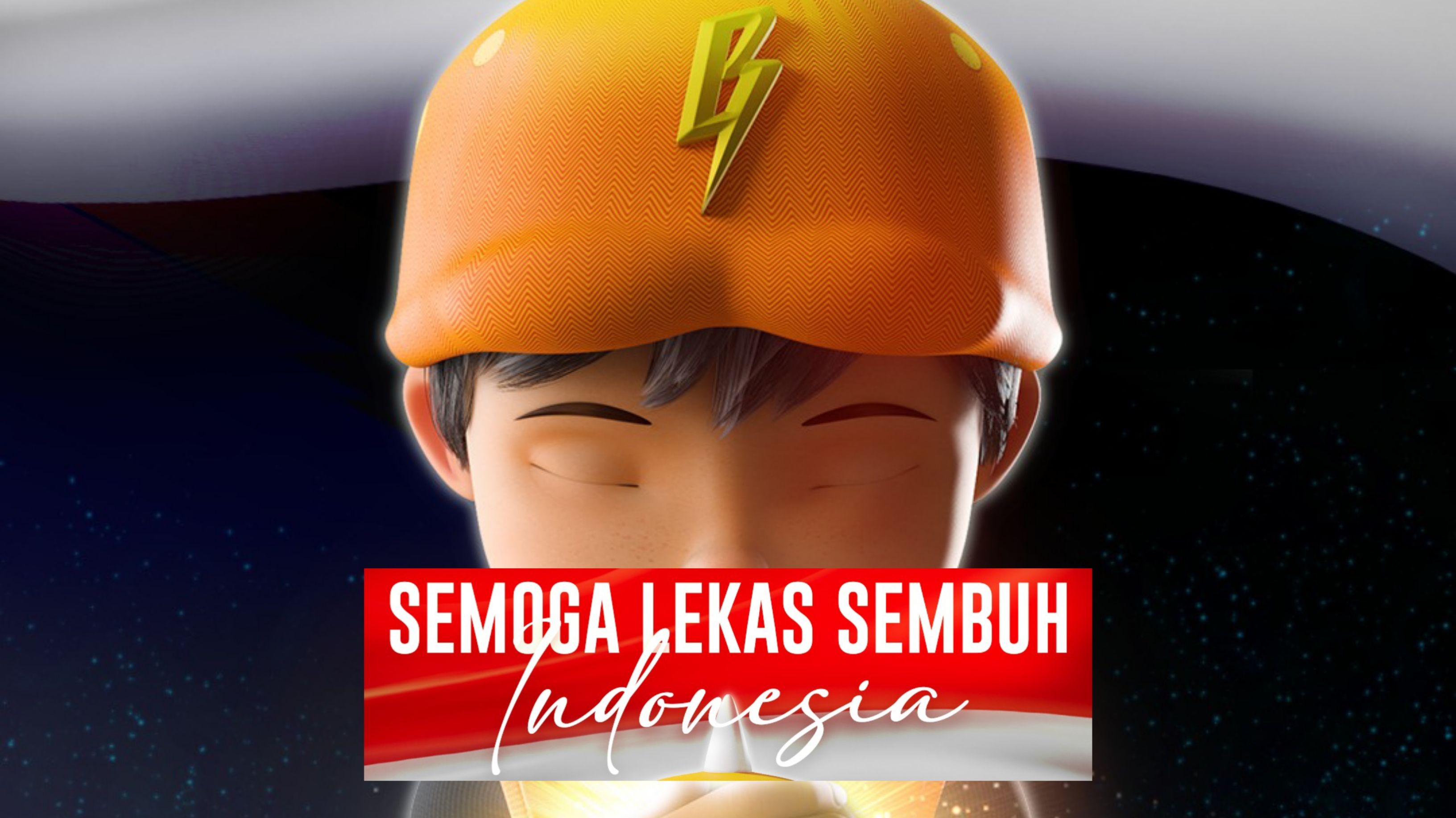 Boboiboy Doakan Indonesia: Semoga Kembali Aman, Damai, dan Sejahtera