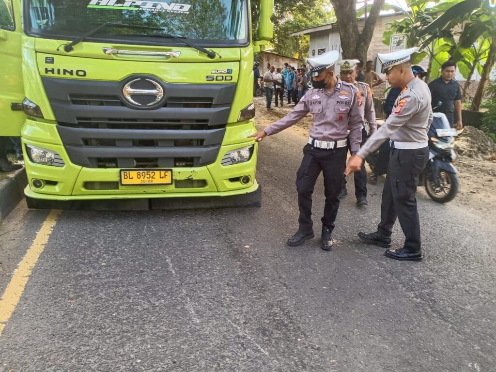 Mahasiswi di Lhokseumawe Tewas Tertabrak Truk, Polisi Peringatkan Soal Keselamatan Berkendara