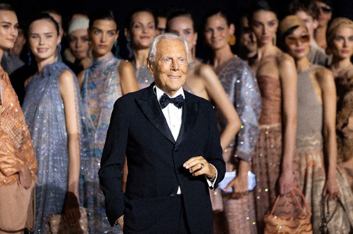 Kabar Duka, Desainer Legendaris Giorgio Armani Meninggal Dunia di Usia 91 Tahun