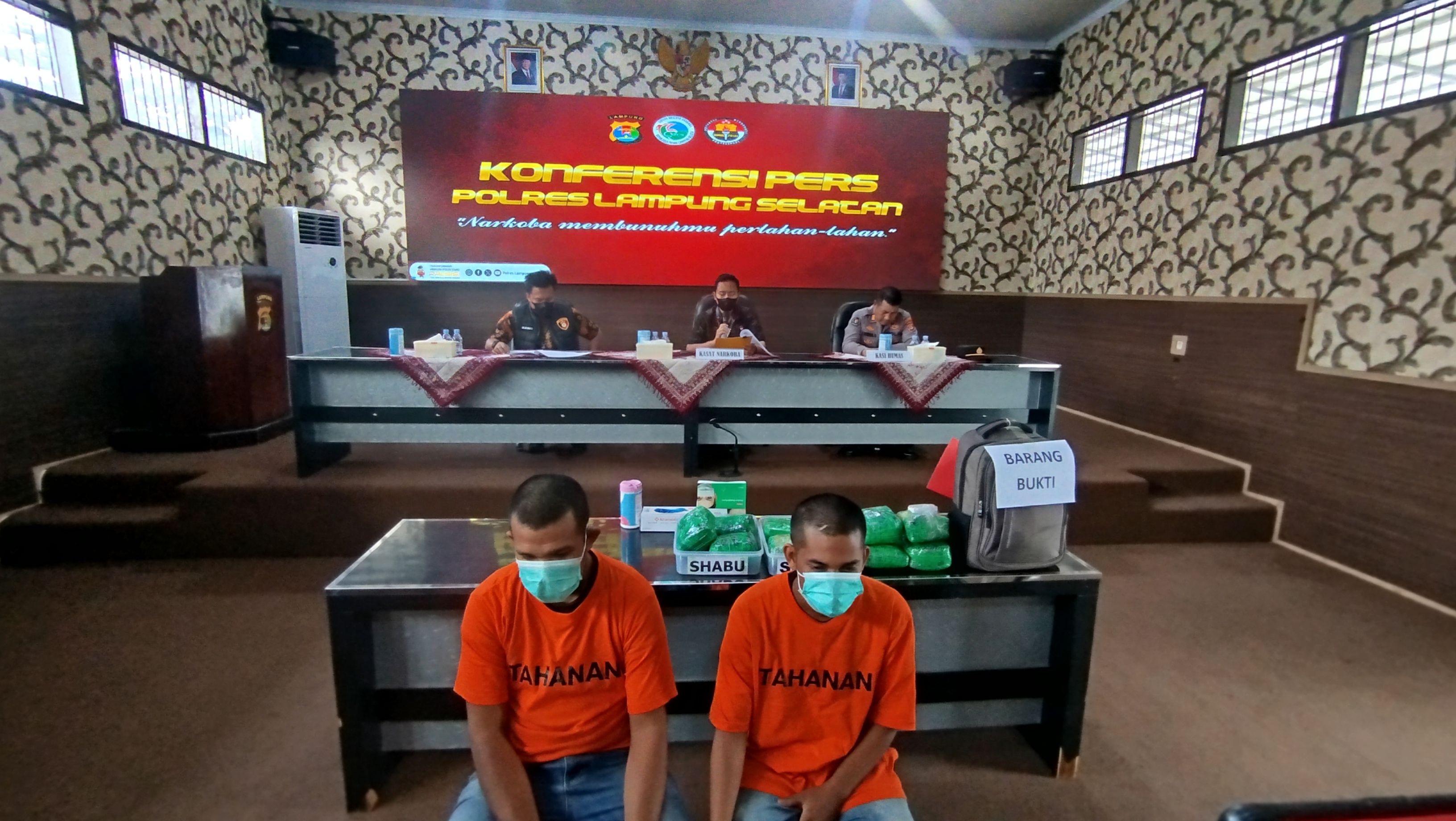Polisi Gagalkan Penyelundupan 11,8 Kg Sabu di Bakauheni, Dua Kurir Ditangkap