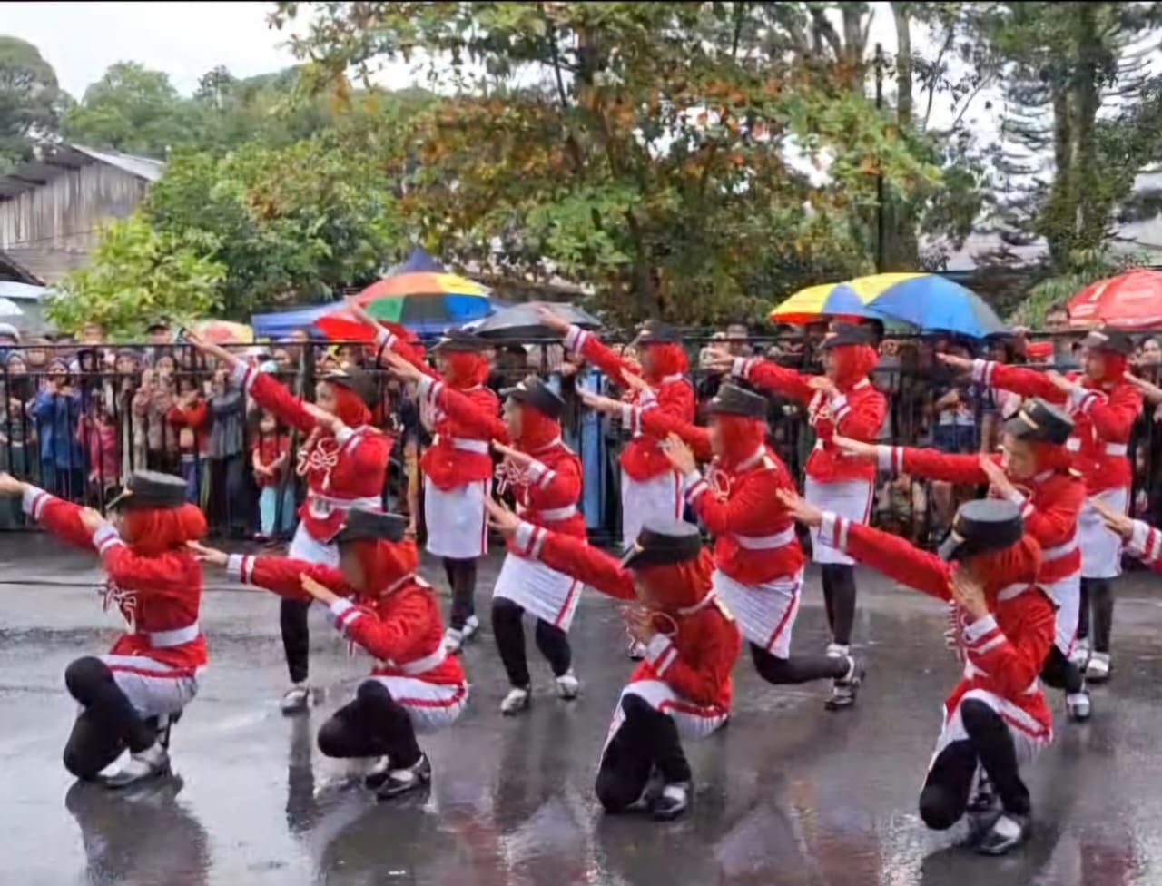 Di Nunukan Ribuan Peserta Siap Meriahkan Lomba Gerak jalan HUT RI ke-80