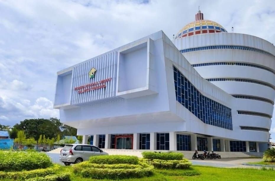 Teater Perpustakaan Modern Sultra Mangkrak Pasca Kebakaran, Pemprov Siapkan Renovasi