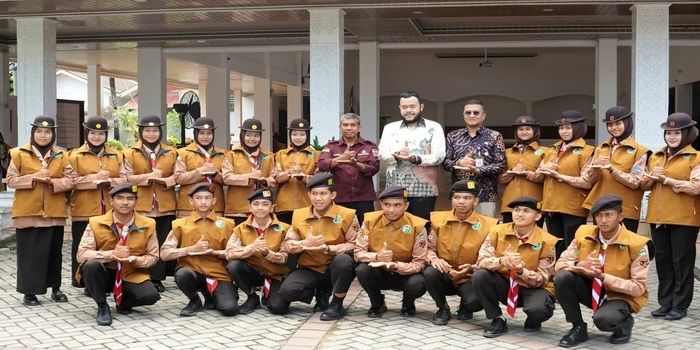 Walikota Padang Lepas Kontingen Kota Dalam Rangka Jambore Pramuka Muslim Dunia 2025 (World Muslim Scout Jambore)